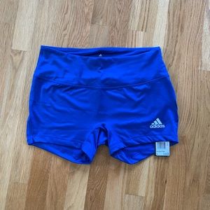 Adidas blue spandex 4”